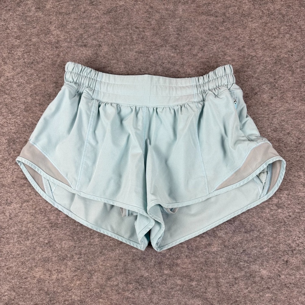 Lululemon Hotty Hot Short II 2.5"‎ Swift W7AUSR Blue Womens 6